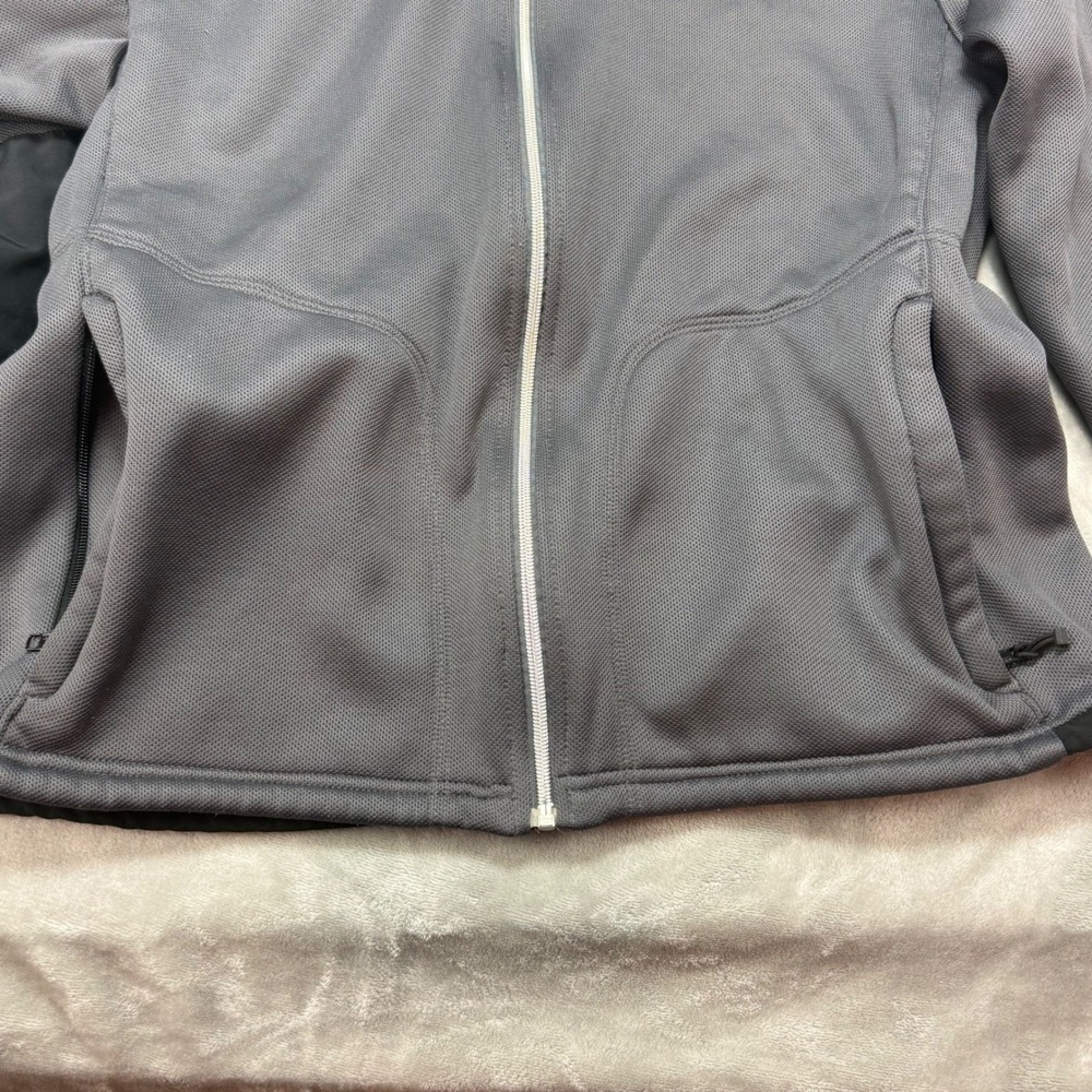 OGIO UPS Racing Jacket Mens XL Full Zip Fleece Lined Gray Black - Picture 8 of 8